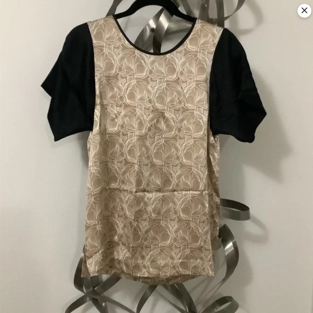 Silk Thomas Wylde Skull Patterned Top